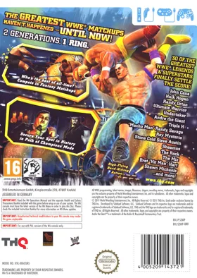 WWE All Stars box cover back